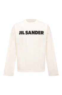 Хлопковый лонгслив Jil Sander