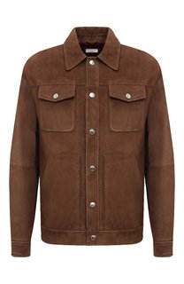 Замшевая куртка Brunello Cucinelli