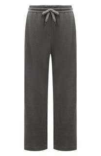 Брюки из хлопка и шелка Brunello Cucinelli