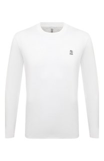 Хлопковый лонгслив Brunello Cucinelli