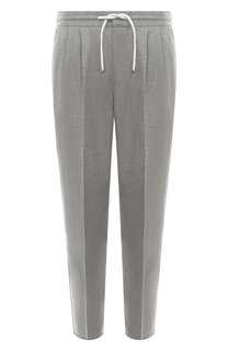 Шерстяные брюки Brunello Cucinelli