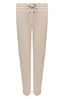 Хлопковые брюки Brunello Cucinelli