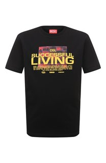 Хлопковая футболка Diesel
