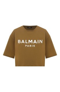 Хлопковая футболка Balmain