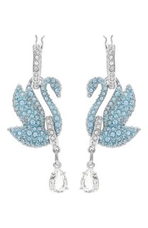 Серьги Swan Swarovski