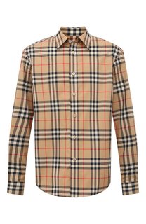 Хлопковая рубашка Burberry