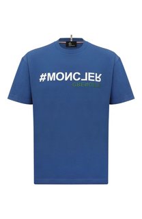 Хлопковая футболка Moncler