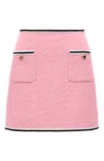 Шерстяная юбка Miu Miu