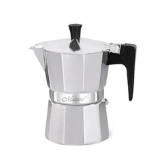 Кофеварка Maestro MR-1666-6 Espresso/Moka Silver