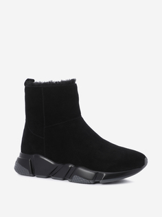 Женские замшевые угги TENDANCE, Черный