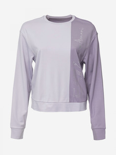 Толстовка женская EA7 Sweatshirt, Фиолетовый