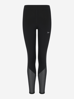 Легинсы женские Reebok Running Vector, Черный