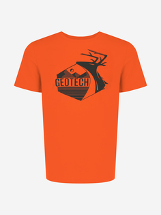 Футболка мужская Geotech, Оранжевый