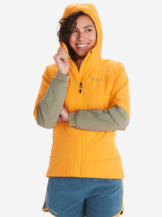 Куртка женская Marmot Novus LT Hybrid Hoody, Желтый