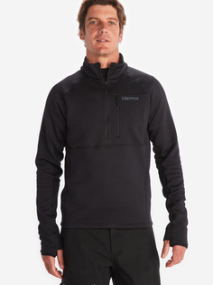 Джемпер флисовый мужской Marmot Olden Polartec 1/2 zip, Черный