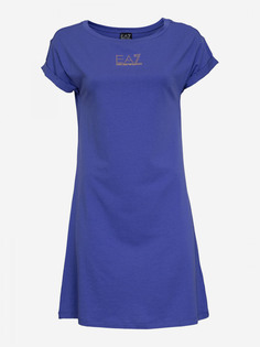 Платье женское EA7 Dress, Фиолетовый