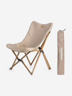 Кресло туристическое Naturehike MW01, складное, древесный, до 120 кг., Коричневый