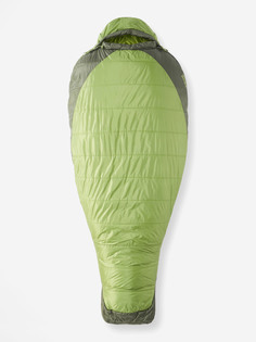 Спальный мешок женский Marmot Trestles Elite Eco 30 Pl левый, Зеленый