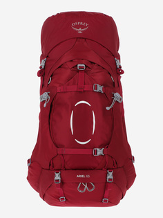 Рюкзак женский Osprey Ariel, 65 л, Красный