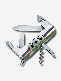Нож перочинный VICTORINOX Spartan Футбольное поле, 91 мм, 12 функций, белый, Белый