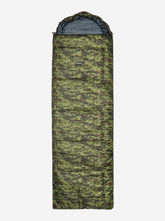 Спальный мешок Фрегат (200) туристический, армейский, камуфляж, Зеленый