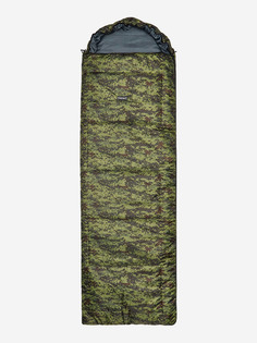 Спальный мешок Фрегат (300) туристический, армейский, камуфляж, Зеленый