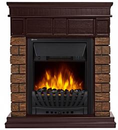 Электрокамин Electrolux EFP/P-1020LS с порталом Firelight Bricks Wood Classic