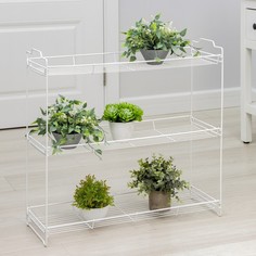 Стеллаж универсальный, 3 секции, 64,5x22x65 см No Brand