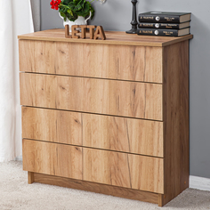 Комод LETTA Ультра 4 ящика, Крафт золотой