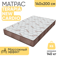 Матрас пружинный Terapia NEW Cardio, 135727, с массажым эффектом 140х200 см No Brand