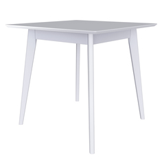 Стол обеденный Daiva casa Пегас classic 79*79 см, белая эмаль