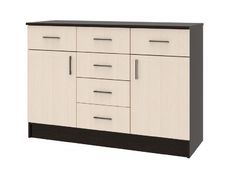 Комод ТЭКС София 2Д К1200, Дуб венге/дуб белфорт