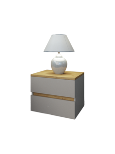 Тумба подвесная Wood&Stone Рафул белый