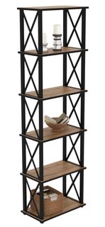 Стеллаж Make Mebel Лофт-6, 50х30х182 Дуб Вотан