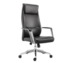 Кресло офисное BRABIX PREMIUM "Jazz EX-757", синхромеханизм, алюминий, экокожа, черное