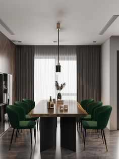 Обеденный стул Milavio Оникс, изумрудно-зеленый