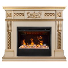 Электрокамин RealFlame Corsica Lux WT с очагом 3D Helios 26 SBG