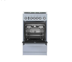 Газовая плита De Luxe 5040.40г ЧР-012 серый