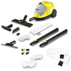 Пароочиститель для дома Karcher SC 4 EasyFix + аксессуары VELER, полный комплект