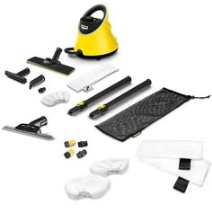 Пароочиститель Karcher SC 2 Deluxe EasyFix + аксессуары VELER,полный комплект