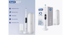 Электрическая зубная щетка Oral-B iO 7 White Alabaster белый