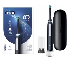 Электрическая зубная щетка Oral-B iO Series 4 Black + футляр черная