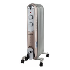 масляный обогреватель Wellfort ND9307S бежевый; белый