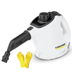 Пароочиститель Karcher SC 1 EasyFix + прочные латексные перчатки