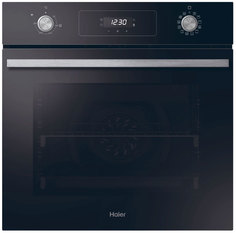 Встраиваемый электрический духовой шкаф Haier HOD-P12CTGB черный