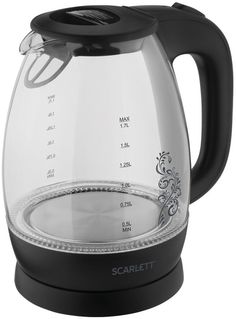 Чайник электрический Scarlett SC-EK27G34 1.7л черный