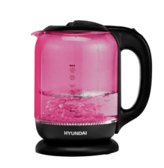Чайник электрическийHyundai HYK-G4808, малиновый