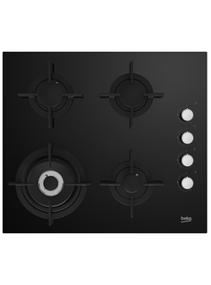 Встраиваемая варочная панель газовая Beko HILW64122S черный
