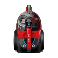 Бытовой пылесос Philips FC9728, черный, красный
