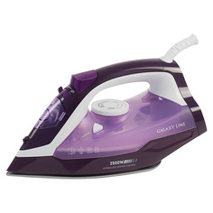 Утюг Galaxy Line GL 6124 фиолетовый, белый